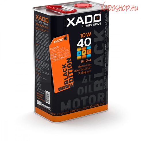 XADO 10W-40 Luxury Drive Black 4 Liter