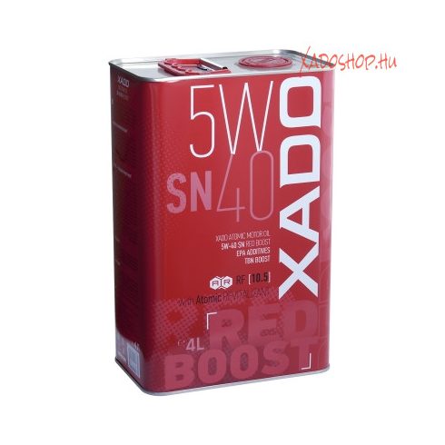 XADO 5W-40 SN RED BOOST - 4 Liter